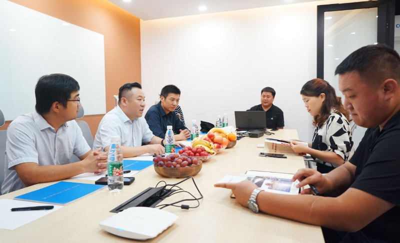 7走访考察新会员，小组技术交流共谋发展丨ZOBO草莓APP下载安装董事长张新峰以北京声光视讯行业协会会长身份走访交流
